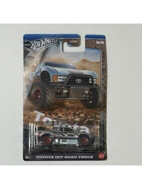 2025‎ Hot Wheels Silver Series - Toyota Off-Road Truck (5/5) Silver NEW SEALED